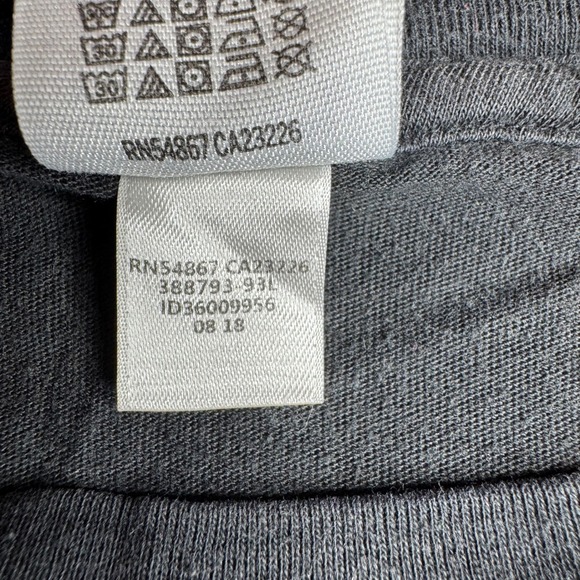 Victoria's Secret PINK Bling 86 Varsity Long Sleeve Sequin T Shirt Black XS READ - Picture 7 of 13